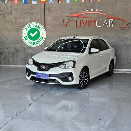 TOYOTA ETIOS 1.5 PLATINUM SEDAN 16V FLEX 4P AUTOMÁTICO TOYOTA ETIOS 1.5 PLATINUM SEDAN 16V FLEX 4P AUTOMÁTICO